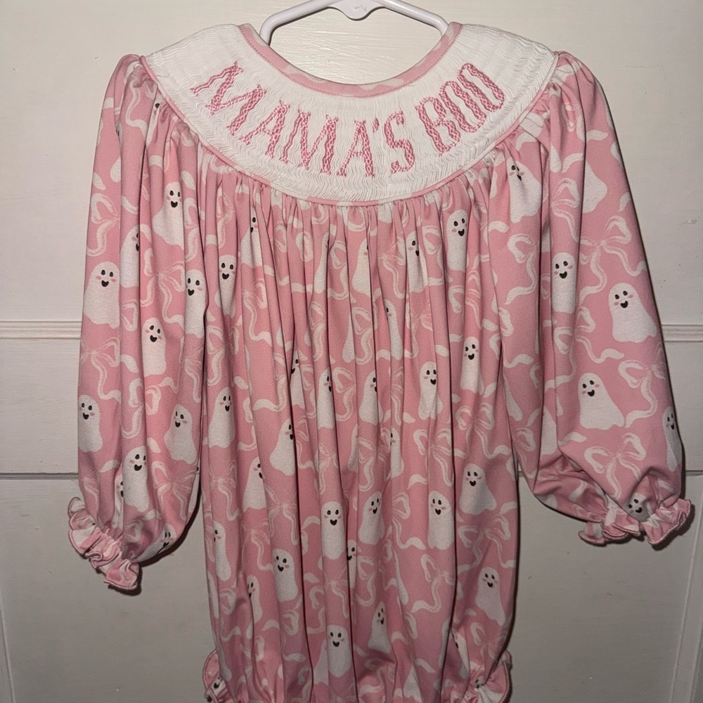 Smocked Halloween bubble